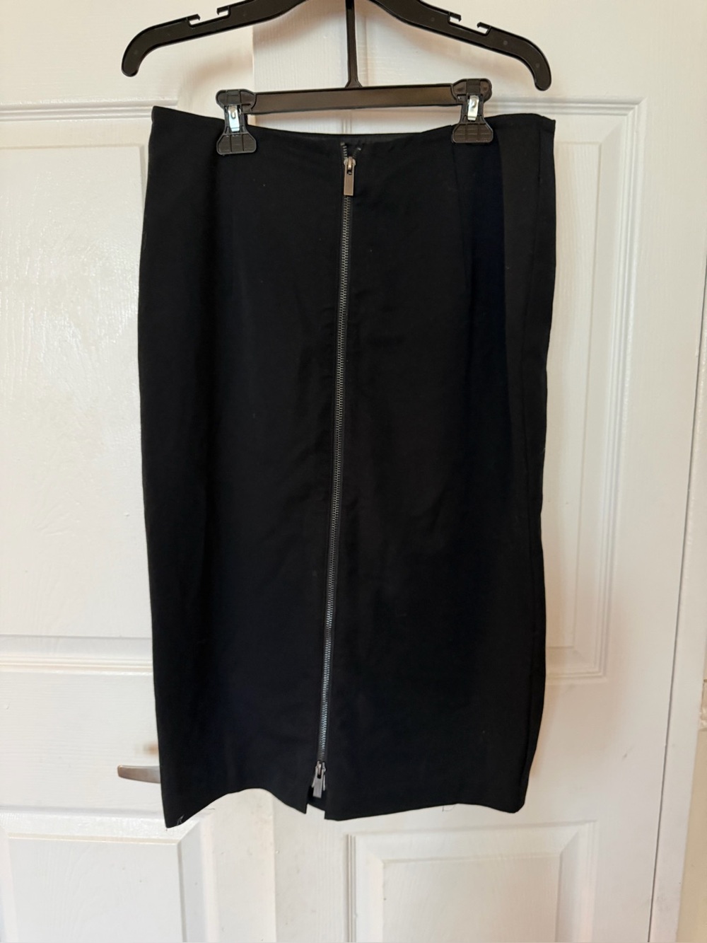 M&S Woman collection
 Black Pencil Skirt with Front Zip